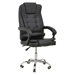 pak-292-000056 ΚΑΡΕΚΛΑ ΓΡΑΦΕΙΟΥ ΔΙΕΥΘΥΝΤΗ TORONSI PAKOWORLD ΜΑΥΡΟ PU 60X68X128ΕΚ