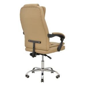 pak-292-000057-1 ΚΑΡΕΚΛΑ ΓΡΑΦΕΙΟΥ ΔΙΕΥΘΥΝΤΗ TORONSI PAKOWORLD ΜΠΕΖ PU 60X68X128ΕΚ