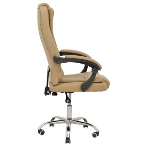 pak-292-000057-2 ΚΑΡΕΚΛΑ ΓΡΑΦΕΙΟΥ ΔΙΕΥΘΥΝΤΗ TORONSI PAKOWORLD ΜΠΕΖ PU 60X68X128ΕΚ