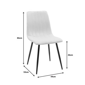 pak-292-000083-6 ΚΑΡΕΚΛΑ NOOR PAKOWORLD ΚΥΠΑΡΙΣΣΙ ΒΕΛΟΥΔΟ ΜΕ ΠΟΔΙ ΜΕΤΑΛΛΟΥ ΣΕ ΜΑΥΡΗ ΑΠΟΧΡΩΣΗ 44X53X86ΕΚ