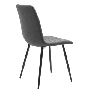 pak-292-000085-1 ΚΑΡΕΚΛΑ NOOR PAKOWORLD ΑΝΘΡΑΚΙ ΥΦΑΣΜΑ ΜΕ ΠΟΔΙ ΜΕΤΑΛΛΟΥ ΣΕ ΜΑΥΡΗ ΑΠΟΧΡΩΣΗ 44X53X86ΕΚ