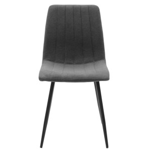 pak-292-000085-3 ΚΑΡΕΚΛΑ NOOR PAKOWORLD ΑΝΘΡΑΚΙ ΥΦΑΣΜΑ ΜΕ ΠΟΔΙ ΜΕΤΑΛΛΟΥ ΣΕ ΜΑΥΡΗ ΑΠΟΧΡΩΣΗ 44X53X86ΕΚ