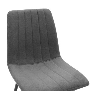 pak-292-000085-4 ΚΑΡΕΚΛΑ NOOR PAKOWORLD ΑΝΘΡΑΚΙ ΥΦΑΣΜΑ ΜΕ ΠΟΔΙ ΜΕΤΑΛΛΟΥ ΣΕ ΜΑΥΡΗ ΑΠΟΧΡΩΣΗ 44X53X86ΕΚ