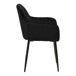 pak-292-000088-2 ΠΟΛΥΘΡΟΝΑ NOOR PAKOWORLD ΜΑΥΡΟ ΒΕΛΟΥΔΟ ΜΕ ΠΟΔΙ ΜΕΤΑΛΛΟΥ ΣΕ ΜΑΥΡΗ ΑΠΟΧΡΩΣΗ 58X58X86ΕΚ