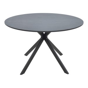 pak-292-000100-1 ΤΡΑΠΕΖΙ XUSON PAKOWORLD MDF ΣΕ ΑΝΘΡΑΚΙ ΑΠΟΧΡΩΣΗ ΜΕ ΠΟΔΙ ΜΑΥΡΟ ΜΕΤΑΛΛΟ Φ120X75ΕΚ