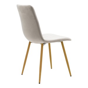 pak-292-000119-1 ΚΑΡΕΚΛΑ NOOR PAKOWORLD ΒΕΛΟΥΔΟ ΓΚΡΙ - ΠΟΔΙΑ ΣΕ ΦΥΣΙΚΗ ΑΠΟΧΡΩΣΗ 44X53X86ΕΚ