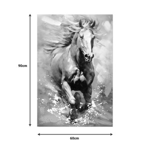 pak-296-000031-1 ΠΙΝΑΚΑΣ ΣΕ ΚΑΜΒΑ HORSE INART 60X3X90ΕΚ