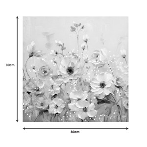 pak-296-000043-1 ΠΙΝΑΚΑΣ ΣΕ ΚΑΜΒΑ ROZY I INART 80X3X80ΕΚ
