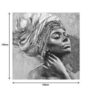 pak-296-000047-1 ΠΙΝΑΚΑΣ ΣΕ ΚΑΜΒΑ AFRICANA INART 100X3X100ΕΚ