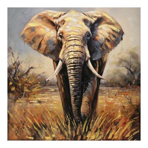 pak-296-000049 ΠΙΝΑΚΑΣ ΣΕ ΚΑΜΒΑ ELEPHO INART 100X3X100ΕΚ