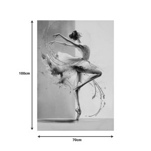pak-296-000077-1 ΠΙΝΑΚΑΣ ΣΕ ΚΑΜΒΑ DANCITO INART 70X2.5X100ΕΚ