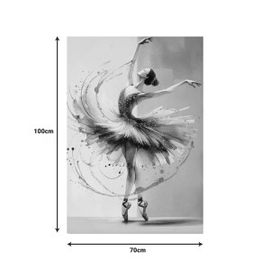 pak-296-000078-1 ΠΙΝΑΚΑΣ ΣΕ ΚΑΜΒΑ DANCITO I INART 70X2.5X100ΕΚ