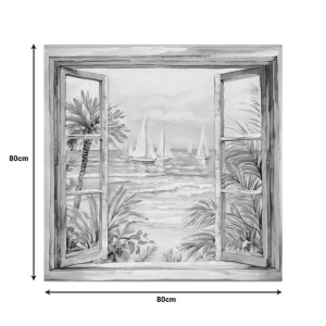pak-296-000079-1 ΠΙΝΑΚΑΣ ΣΕ ΚΑΜΒΑ DEIVE INART 80X3X80ΕΚ