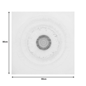 pak-296-000087-1 ΠΙΝΑΚΑΣ ΣΕ ΚΑΜΒΑ CIRCLED INART 80X3X80ΕΚ