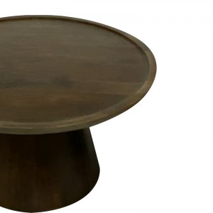 pak-297-000012-1 TΡΑΠΕΖΙ ΣΑΛΟΝΙΟΥ ALIKI INART ΚΑΡΥΔΙ ΜΑΣΙΦ MANGO ΞΥΛΟ Φ90X40ΕΚ
