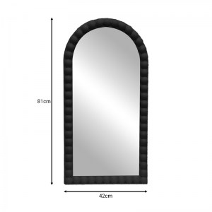 pak-298-000010-1 ΚΑΘΡΕΠΤΗΣ PAVLOVAL INART ΜΑΥΡΟ PP 42X81X3.5ΕΚ