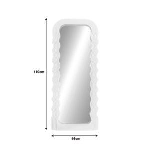 pak-298-000037-2 ΚΑΘΡΕΠΤΗΣ MARAYA INART ΛΕΥΚΟ PP 46X3.2X110ΕΚ