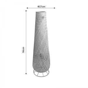 pak-299-000011-2 ΦΩΤΙΣΤΙΚΟ ΔΑΠΕΔΟΥ SOLIAN INART Ε27 ΦΥΣΙΚΟ ΜΠΑΜΠΟΥ Φ27X96ΕΚ