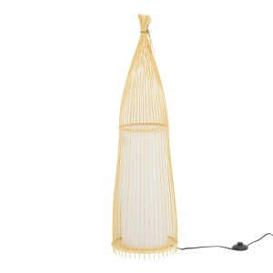 pak-299-000015 ΦΩΤΙΣΤΙΚΟ ΔΑΠΕΔΟΥ FLORANCE INART Ε27 ΜΠΑΜΠΟΥ ΣΕ ΦΥΣΙΚΗ ΑΠΟΧΡΩΣΗ Φ28X100ΕΚ