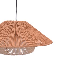 pak-299-000024-2 ΦΩΤΙΣΤΙΚΟ ΟΡΟΦΗΣ JARPIE INART Ε27 ROPE ΣΕ ΦΥΣΙΚΗ ΑΠΟΧΡΩΣΗ Φ49.5X20ΕΚ