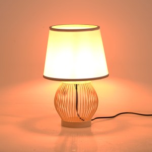 pak-299-000028-1 ΕΠΙΤΡΑΠΕΖΙΟ ΦΩΤΙΣΤΙΚΟ TABEL INART Ε27 ΜΠΑΜΠΟΥ ΣΕ ΦΥΣΙΚΗ ΑΠΟΧΡΩΣΗ Φ26X39ΕΚ