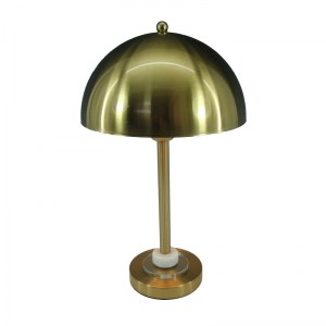 pak-300-000006 ΕΠΙΤΡΑΠΕΖΙΟ ΦΩΤΙΣΤΙΚΟ LUSTROUS INART Ε27 ΧΡΥΣΟ ΜΕΤΑΛΛΟ Φ25X42ΕΚ