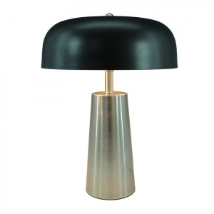 pak-300-000009 ΕΠΙΤΡΑΠΕΖΙΟ ΦΩΤΙΣΤΙΚΟ LUMINARY INART Ε27 ΑΣΗΜΙ-ΜΑΥΡΟ ΜΕΤΑΛΛΟ Φ30X40ΕΚ