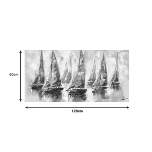 pak-301-000036-1 ΠΙΝΑΚΑΣ ΣΕ ΚΑΜΒΑ YELKAN INART 120X3.5X60ΕΚ