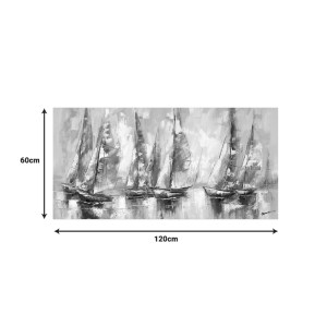 pak-301-000037-1 ΠΙΝΑΚΑΣ ΣΕ ΚΑΜΒΑ YELKAN Ι INART 120X3.5X60ΕΚ