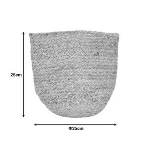 pak-302-000053-1 ΔΙΑΚΟΣΜΗΤΙΚΟ ΚΑΛΑΘΙ MIDEKO INART ΓΙΟΥΤΑ ΣΕ ΦΥΣΙΚΗ ΑΠΟΧΡΩΣΗ Φ25X25ΕΚ