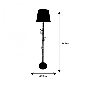 pak-306-000017-1 ΦΩΤΙΤΣΤΙΚΟ ΔΑΠΕΔΟΥ ZACRO INART E27 ΜΑΥΡΟ-ΧΡΥΣΟ ΜΕΤΑΛΛΟ Φ37X164.5ΕΚ