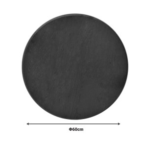 pak-310-000040-2 ΕΠΙΦΑΝΕΙΑ ΤΡΑΠΕΖΙΟΥ BELLO PAKOWORLD WENGE Φ60ΕΚ