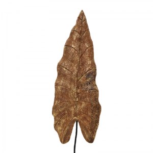 pak-312-000007-1 ΕΠΙΤΡΑΠΕΖΙΟ ΔΙΑΚΟΣΜΗΤΙΚΟ ΦΥΛΛΟ LOPI INART ΧΡΥΣΟ ΜΑΝΓΚΟ ΞΥΛΟ-ΜΕΤΑΛΛΟ 23X9X77.5ΕΚ