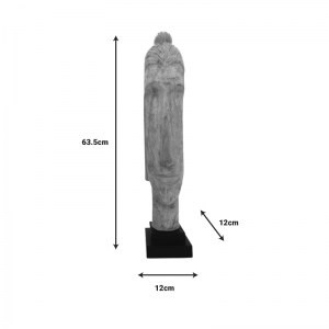 pak-312-000022-1 ΠΡΟΤΟΜΗ ΒΟΥΔΑΣ DRAN INART ΦΥΣΙΚΟ ΜΑΝΓΟ ΞΥΛΟ 12X12X63.5ΕΚ