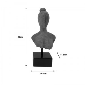 pak-312-000038-1 ΕΠΙΤΡΑΠΕΖΙΟ ΔΙΑΚΟΣΜΗΤΙΚΟ LAFIA INART ΦΥΣΙΚΟ ΜΑΝΓΚΟ ΞΥΛΟ-ΜΕΤΑΛΛΟ 17.5X11.5X42ΕΚ