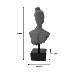 pak-312-000039-1 ΕΠΙΤΡΑΠΕΖΙΟ ΔΙΑΚΟΣΜΗΤΙΚΟ LAFIA I INART ΦΥΣΙΚΟ ΜΑΝΓΚΟ ΞΥΛΟ-ΜΕΤΑΛΛΟ 17.5X11.5X42ΕΚ