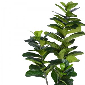 pak-316-000002-1 ΔΙΑΚΟΣΜΗΤΙΚΟ ΦΥΤΟ FIDDLEHEAD I ΣΕ ΓΛΑΣΤΡΑ INART ΠΡΑΣΙΝΟ PP Υ180ΕΚ