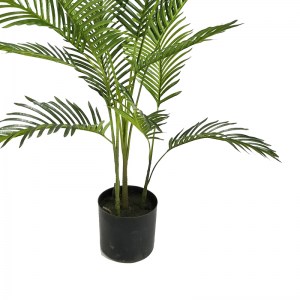 pak-316-000011-2 ΔΙΑΚΟΣΜΗΤΙΚΟ ΦΥΤΟ ARECA Ι ΣΕ ΓΛΑΣΤΡΑ INART ΠΡΑΣΙΝΟ PP Υ120ΕΚ