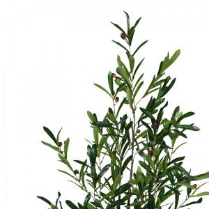 pak-316-000016-1 ΔΙΑΚΟΣΜΗΤΙΚΟ ΦΥΤΟ OLIVE TREE ΣΕ ΓΛΑΣΤΡΑ INART ΠΡΑΣΙΝΟ PP Υ120ΕΚ