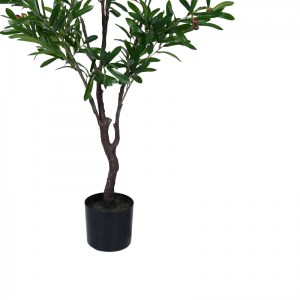 pak-316-000017-2 ΔΙΑΚΟΣΜΗΤΙΚΟ ΦΥΤΟ OLIVE TREE I ΣΕ ΓΛΑΣΤΡΑ INART ΠΡΑΣΙΝΟ PP Υ150ΕΚ