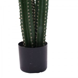 pak-316-000024-2 ΔΙΑΚΟΣΜΗΤΙΚΟ ΦΥΤΟ CACTUS III ΣΕ ΓΛΑΣΤΡΑ INART ΠΡΑΣΙΝΟ PP Υ85ΕΚ