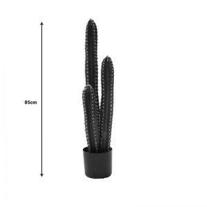 pak-316-000024-3 ΔΙΑΚΟΣΜΗΤΙΚΟ ΦΥΤΟ CACTUS III ΣΕ ΓΛΑΣΤΡΑ INART ΠΡΑΣΙΝΟ PP Υ85ΕΚ