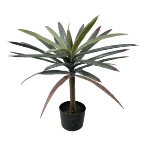 pak-316-000038 ΔΙΑΚΟΣΜΗΤΙΚΟ ΦΥΤΟ DRACAENA PALM ΣΕ ΓΛΑΣΤΡΑ INART ΠΡΑΣΙΝΟ PP Υ62ΕΚ