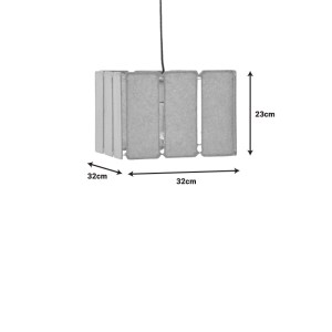 pak-317-000014-2 ΦΩΤΙΣΤΙΚΟ ΟΡΟΦΗΣ BOXFO INART ΚΑΦΕ PRESS PAPIER-ΜΕΤΑΛΛΟ 32X32X123ΕΚ