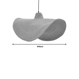pak-317-000017-3 ΦΩΤΙΣΤΙΚΟ ΟΡΟΦΗΣ WHOLY INART ΦΥΣΙΚΟ ΨΑΘΑ-ΜΕΤΑΛΛΟ Φ90X139ΕΚ