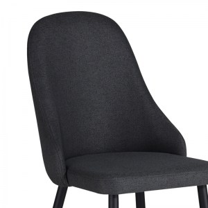 pak-320-000013-2 ΚΑΡΕΚΛΑ REMIS PAKOWORLD ΑΝΘΡΑΚΙ ΥΦΑΣΜΑ-ΠΟΔΙ ΜΑΥΡΟ ΜΕΤΑΛΛΟ 49X61X91ΕΚ