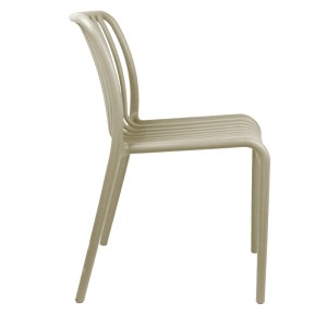 pak-326-000003-2 ΚΑΡΕΚΛΑ ZOI PAKOWORLD PP ΣΕ ΑΠΟΧΡΩΣΗ CAPPUCINO 42X58X79ΕΚ
