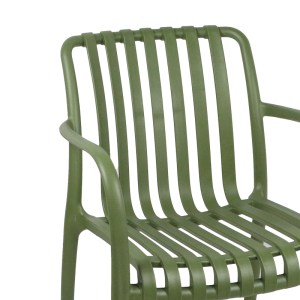 pak-326-000008-4 ΠΟΛΥΘΡΟΝΑ KARMEN PAKOWORLD PP ΣΕ ΣΚΟΥΡΗ ΠΡΑΣΙΝΗ ΑΠΟΧΡΩΣΗ 58.5X54X80ΕΚ
