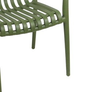 pak-326-000008-5 ΠΟΛΥΘΡΟΝΑ KARMEN PAKOWORLD PP ΣΕ ΣΚΟΥΡΗ ΠΡΑΣΙΝΗ ΑΠΟΧΡΩΣΗ 58.5X54X80ΕΚ