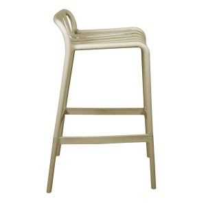 pak-326-000009-2 ΣΚΑΜΠΟ ΜΠΑΡ LAUDRE PAKOWORLD PP ΣΕ ΑΠΟΧΡΩΣΗ CAPPUCINO 56X36X87ΕΚ